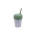 We Might Be Tiny Sippie Lid & Mini Silicone Straw - Sage--Hello-Charlie