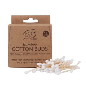 White Magic Eco Basics Bamboo Cotton Buds--Hello-Charlie