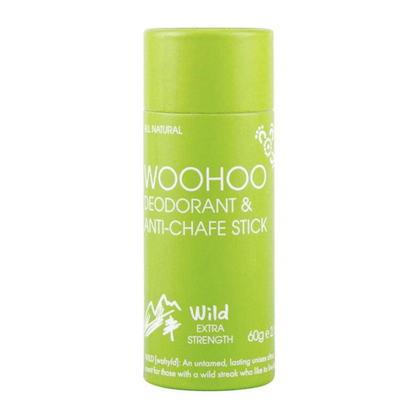 Woohoo Body Deodorant & Anti-Chafe Stick - Wild Extra Strength--Hello-Charlie
